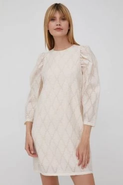 Γυναικεία Φορέματα Φόρεμα Sisley μπεζ,