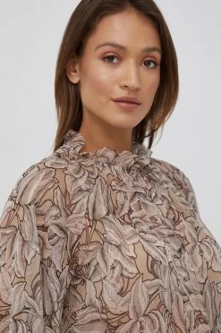 Γυναικεία Μπλούζες Μπλουζάκι Sisley χρώμα: μπεζ -Εξοδος Sisley Κατάστημα unnamed file 3416