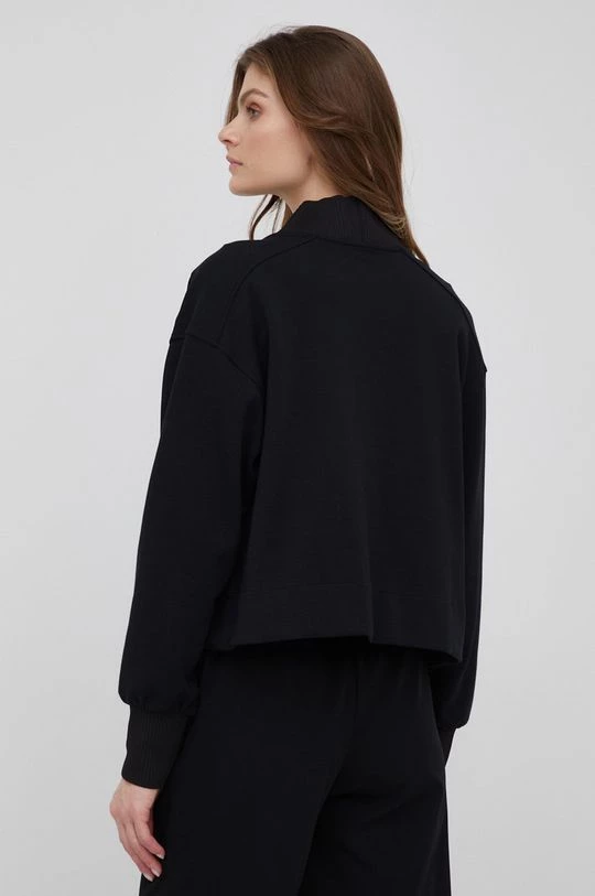 Γυναικεία Με φερμουάρ Πλεκτή ζακέτα Sisley χρώμα: μαύρο, 3 Γυναικεία Με φερμουάρ Πλεκτή ζακέτα Sisley χρώμα: μαύρο, - Image 3