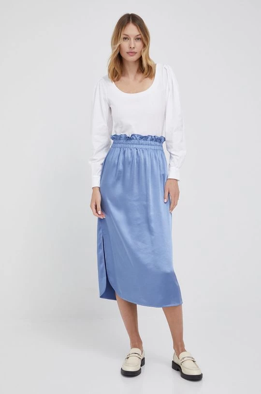 Γυναικεία Μακρυμάνικο Βαμβακερό πουκάμισο με μακριά μανίκια Sisley άσπρο 2 Γυναικεία Μακρυμάνικο Βαμβακερό πουκάμισο με μακριά μανίκια Sisley άσπρο - Image 2