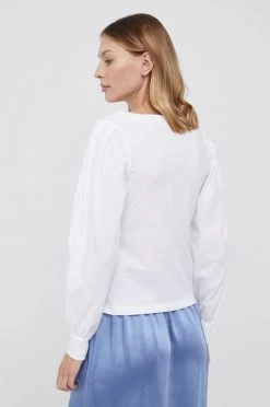 Γυναικεία Μακρυμάνικο Βαμβακερό πουκάμισο με μακριά μανίκια Sisley άσπρο 7 Γυναικεία Μακρυμάνικο Βαμβακερό πουκάμισο με μακριά μανίκια Sisley άσπρο -Εξοδος Sisley Κατάστημα unnamed file 3461