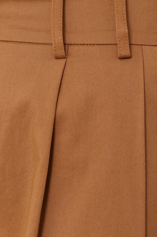 Γυναικεία Υφασμάτινα Παντελόνι Sisley χρώμα: καφέ 4 Γυναικεία Υφασμάτινα Παντελόνι Sisley χρώμα: καφέ - Image 4