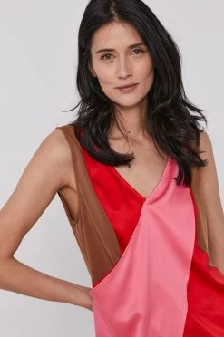 Γυναικεία Αμάνικος Μπλούζα Sisley ροζ -Εξοδος Sisley Κατάστημα unnamed file 3550