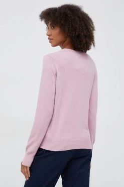 Γυναικεία Χωρίς φερμουάρ Πουλόβερ με προσθήκη μαλλιού Sisley χρώμα: ροζ, -Εξοδος Sisley Κατάστημα unnamed file 3559