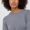 Γυναικεία Χωρίς φερμουάρ Πουλόβερ με μείγμα κασμίρ Sisley χρώμα: γκρι,