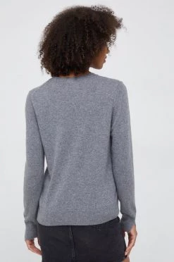 Γυναικεία Χωρίς φερμουάρ Πουλόβερ με μείγμα κασμίρ Sisley χρώμα: γκρι, -Εξοδος Sisley Κατάστημα unnamed file 3564