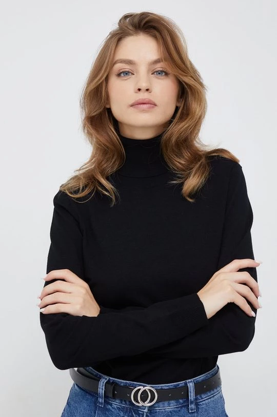 Γυναικεία Χωρίς φερμουάρ Πουλόβερ Sisley μαύρο, 4 Γυναικεία Χωρίς φερμουάρ Πουλόβερ Sisley μαύρο, - Image 4