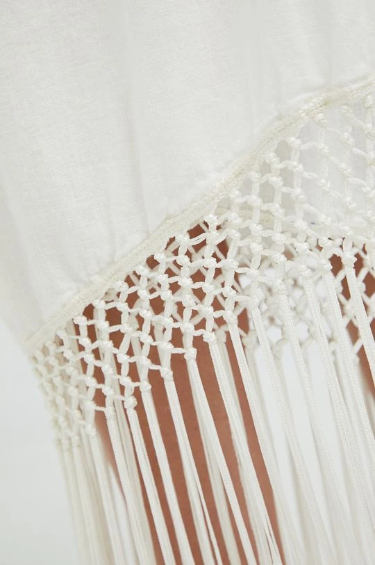 Γυναικεία Ρούχα παραλίας Φούστα παραλίας Sisley άσπρο 4 Γυναικεία Ρούχα παραλίας Φούστα παραλίας Sisley άσπρο - Image 4