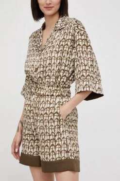 Γυναικεία Σορτς Sisley πράσινο,