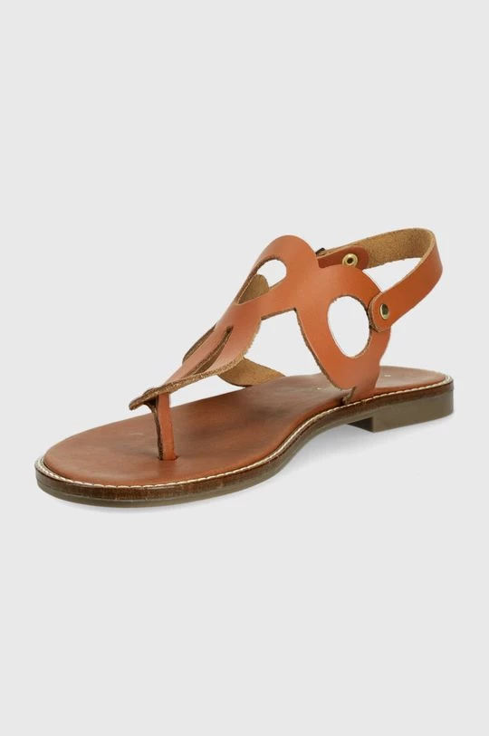 Γυναικεία Σανδάλια Δερμάτινα σανδάλια Sisley καφέ 3 Γυναικεία Σανδάλια Δερμάτινα σανδάλια Sisley καφέ - Image 3