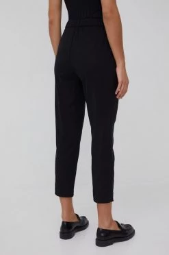 Γυναικεία Υφασμάτινα Παντελόνι Sisley χρώμα: μαύρο, -Εξοδος Sisley Κατάστημα unnamed file 3692