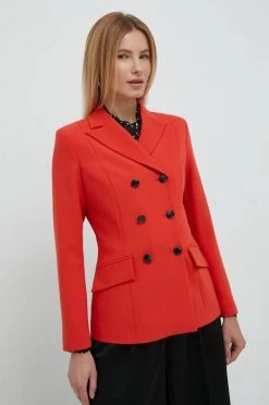 Γυναικεία Σακάκια Σακάκι Sisley κόκκινο,