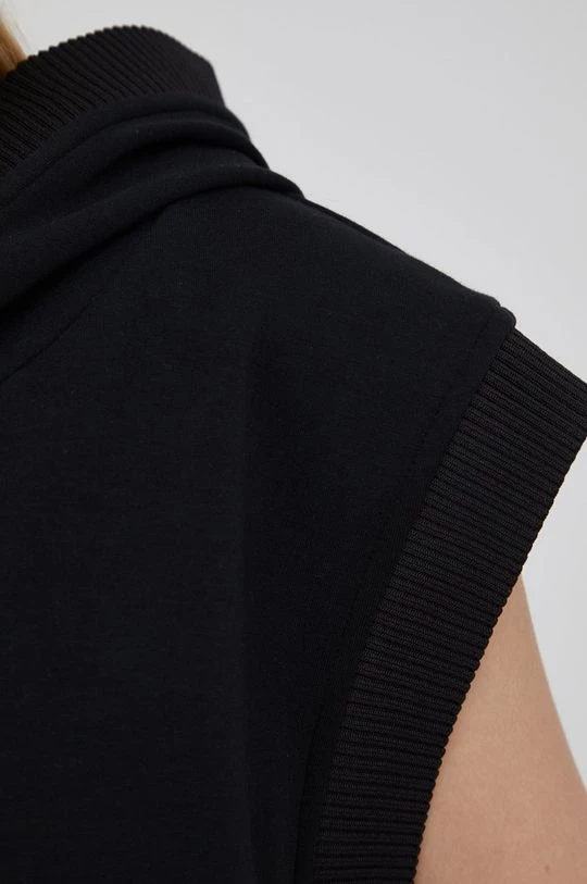 Γυναικεία Χωρίς φερμουάρ Μπλούζα Sisley χρώμα: μαύρο, 5 Γυναικεία Χωρίς φερμουάρ Μπλούζα Sisley χρώμα: μαύρο, - Image 5