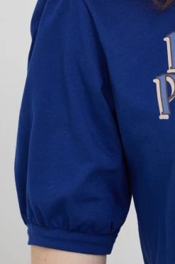 Γυναικεία Κοντομάνικο Βαμβακερό μπλουζάκι Sisley ναυτικό μπλε -Εξοδος Sisley Κατάστημα unnamed file 3751