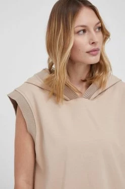 Γυναικεία Χωρίς φερμουάρ Μπλούζα Sisley χρώμα: μπεζ,