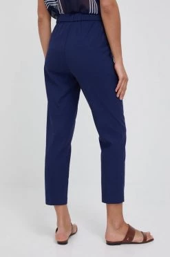 Γυναικεία Υφασμάτινα Παντελόνι Sisley χρώμα: ναυτικό μπλε, 6 Γυναικεία Υφασμάτινα Παντελόνι Sisley χρώμα: ναυτικό μπλε, -Εξοδος Sisley Κατάστημα unnamed file 3764