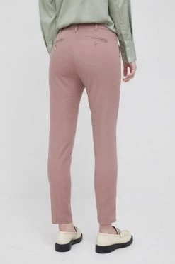 Γυναικεία Υφασμάτινα Παντελόνι Sisley χρώμα: ροζ, -Εξοδος Sisley Κατάστημα unnamed file 3768