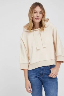 Γυναικεία Χωρίς φερμουάρ Μπλούζα Sisley χρώμα: μπεζ,