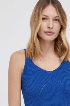 Γυναικεία Αμάνικος Top Sisley χρώμα: ναυτικό μπλε -Εξοδος Sisley Κατάστημα unnamed file 3795