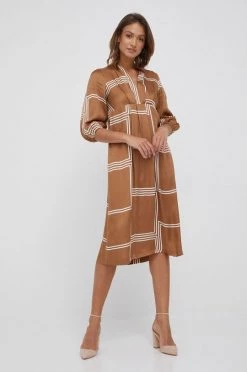 Γυναικεία Φορέματα Φόρεμα Sisley μπεζ,