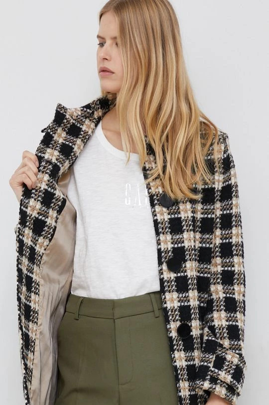 Γυναικεία Παλτά Παλτό από μείγμα μαλλιού Sisley μαύρο, 6 Γυναικεία Παλτά Παλτό από μείγμα μαλλιού Sisley μαύρο, - Image 6