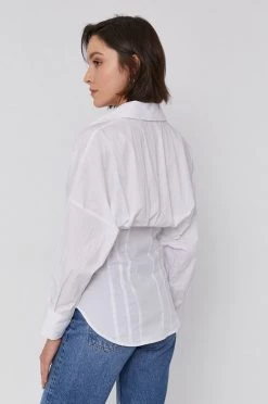 Γυναικεία Πουκάμισα Πουκάμισο Sisley χρώμα: άσπρο 7 Γυναικεία Πουκάμισα Πουκάμισο Sisley χρώμα: άσπρο -Εξοδος Sisley Κατάστημα unnamed file 3859