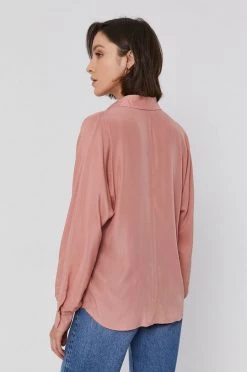 Γυναικεία Πουκάμισα Πουκάμισο Sisley χρώμα: ροζ -Εξοδος Sisley Κατάστημα unnamed file 3864