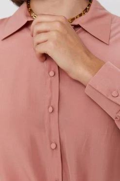 Γυναικεία Πουκάμισα Πουκάμισο Sisley χρώμα: ροζ -Εξοδος Sisley Κατάστημα unnamed file 3866