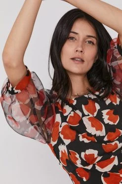 Γυναικεία Φορέματα Φόρεμα Sisley πολύχρωμο -Εξοδος Sisley Κατάστημα unnamed file 3889