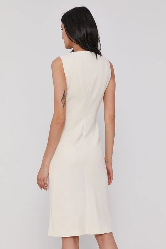 Γυναικεία Φορέματα Φόρεμα Sisley κρεμ 3 Γυναικεία Φορέματα Φόρεμα Sisley κρεμ - Image 3