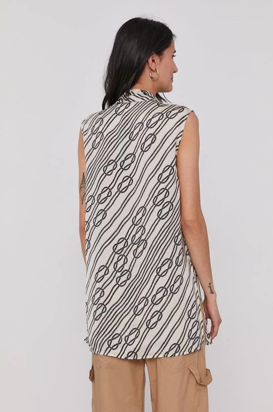 Γυναικεία Μπλούζες Μπλουζάκι Sisley χρώμα: μπεζ 3 Γυναικεία Μπλούζες Μπλουζάκι Sisley χρώμα: μπεζ - Image 3