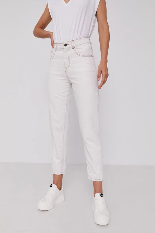 Γυναικεία Relaxed Τζιν παντελονι Sisley χρώμα: διάφανο 1 Γυναικεία Relaxed Τζιν παντελονι Sisley χρώμα: διάφανο