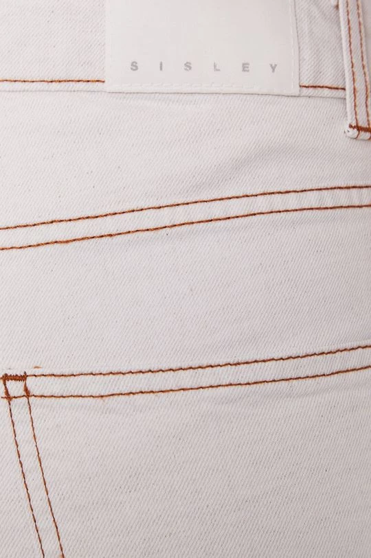 Γυναικεία Relaxed Τζιν παντελονι Sisley χρώμα: διάφανο 4 Γυναικεία Relaxed Τζιν παντελονι Sisley χρώμα: διάφανο - Image 4