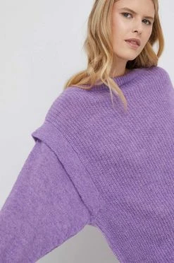 Γυναικεία Χωρίς φερμουάρ Πουλόβερ με προσθήκη μαλλιού Sisley χρώμα: ροζ, -Εξοδος Sisley Κατάστημα unnamed file 391