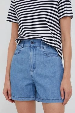 Γυναικεία Σορτς Βαμβακερό σορτσάκι Sisley μπλε