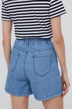 Γυναικεία Σορτς Βαμβακερό σορτσάκι Sisley μπλε -Εξοδος Sisley Κατάστημα unnamed file 3935