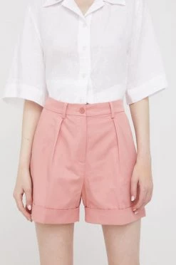 Γυναικεία Σορτς Sisley ροζ,