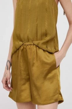 Γυναικεία Σορτς Sisley πράσινο,