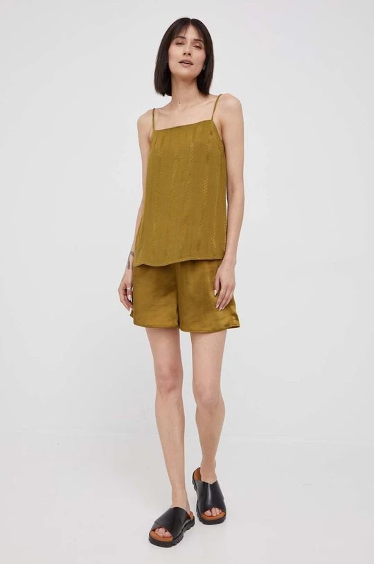 Γυναικεία Σορτς Sisley πράσινο, 2 Γυναικεία Σορτς Sisley πράσινο, - Image 2