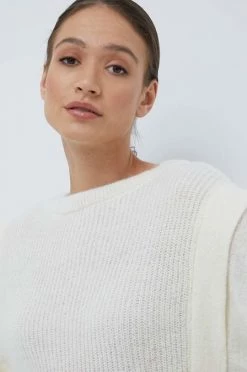 Γυναικεία Χωρίς φερμουάρ Πουλόβερ με προσθήκη μαλλιού Sisley χρώμα: μπεζ, -Εξοδος Sisley Κατάστημα unnamed file 397