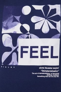 Γυναικεία Κοντομάνικο Βαμβακερό μπλουζάκι Sisley ναυτικό μπλε -Εξοδος Sisley Κατάστημα unnamed file 3993