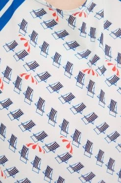 Γυναικεία Ρούχα παραλίας Top παραλίας Sisley μπλε -Εξοδος Sisley Κατάστημα unnamed file 4021