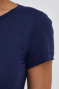 Γυναικεία Κοντομάνικο Μπλουζάκι Sisley χρώμα: ναυτικό μπλε -Εξοδος Sisley Κατάστημα unnamed file 4062