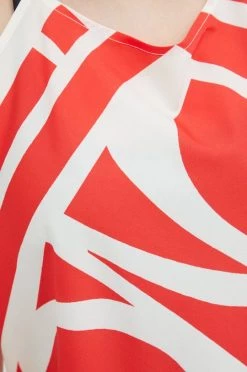 Γυναικεία Ρούχα παραλίας Top παραλίας Sisley κόκκινο -Εξοδος Sisley Κατάστημα unnamed file 4077