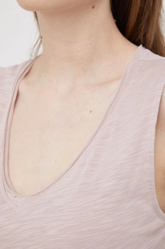 Γυναικεία Αμάνικος Top Sisley μπεζ 5 Γυναικεία Αμάνικος Top Sisley μπεζ - Image 5