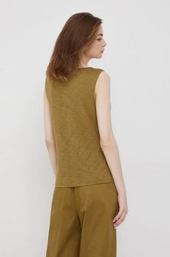 Γυναικεία Αμάνικος Top Sisley πράσινο -Εξοδος Sisley Κατάστημα unnamed file 4085