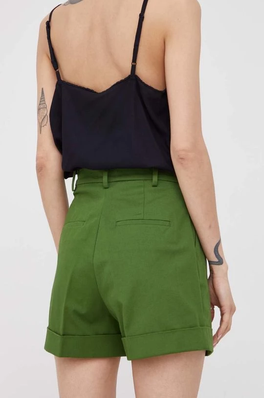 Γυναικεία Σορτς Sisley πράσινο, 3 Γυναικεία Σορτς Sisley πράσινο, - Image 3