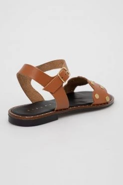 Γυναικεία Σανδάλια Δερμάτινα σανδάλια Sisley χρώμα: καφέ -Εξοδος Sisley Κατάστημα unnamed file 4109