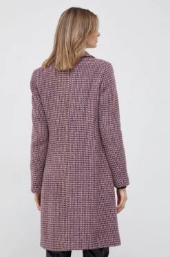 Γυναικεία Παλτά Παλτό από μείγμα μαλλιού Sisley μοβ, -Εξοδος Sisley Κατάστημα unnamed file 425