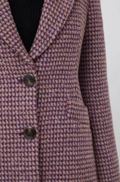 Γυναικεία Παλτά Παλτό από μείγμα μαλλιού Sisley μοβ, -Εξοδος Sisley Κατάστημα unnamed file 427